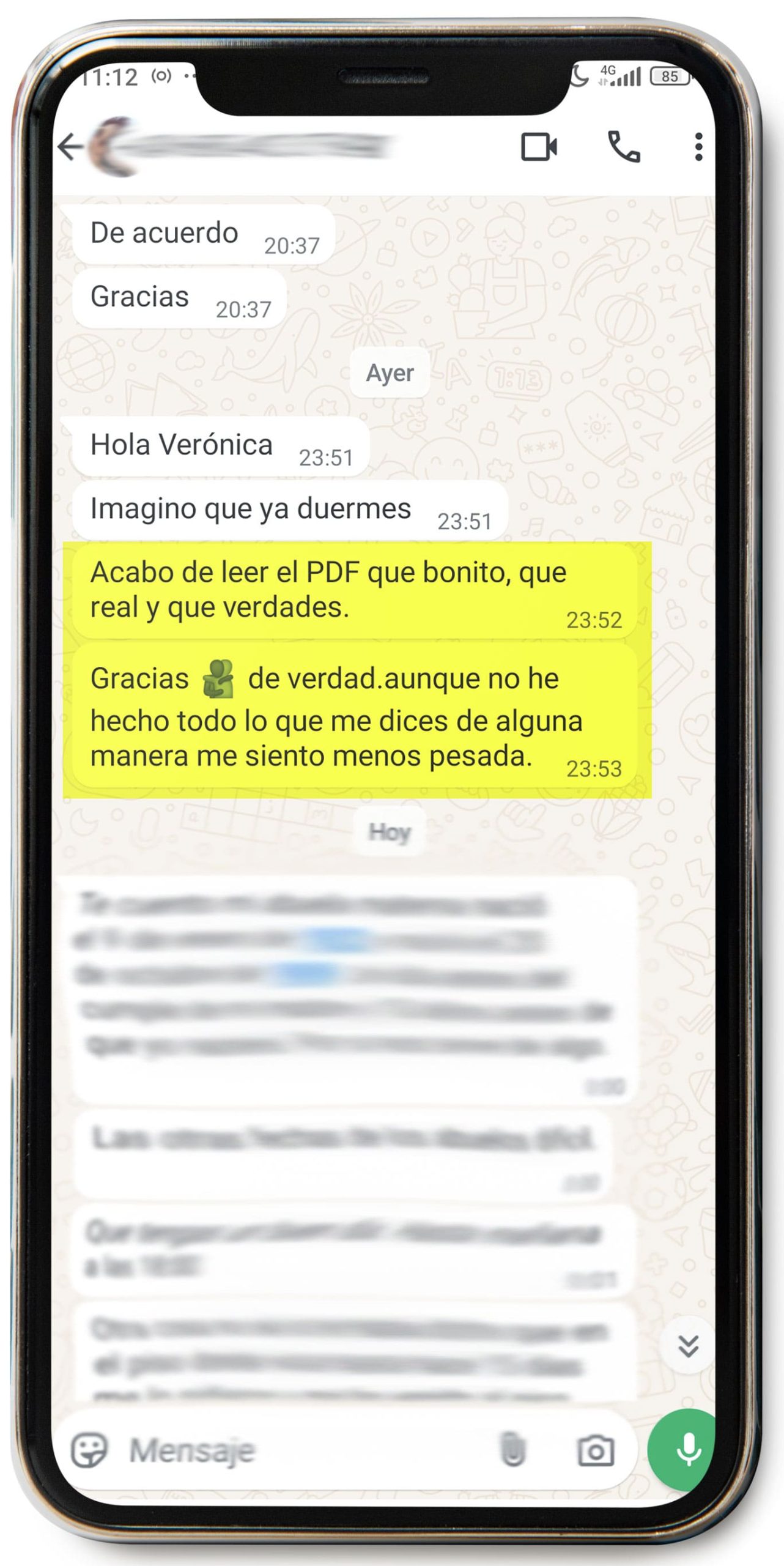 Testimonios de árbol transgeneracional