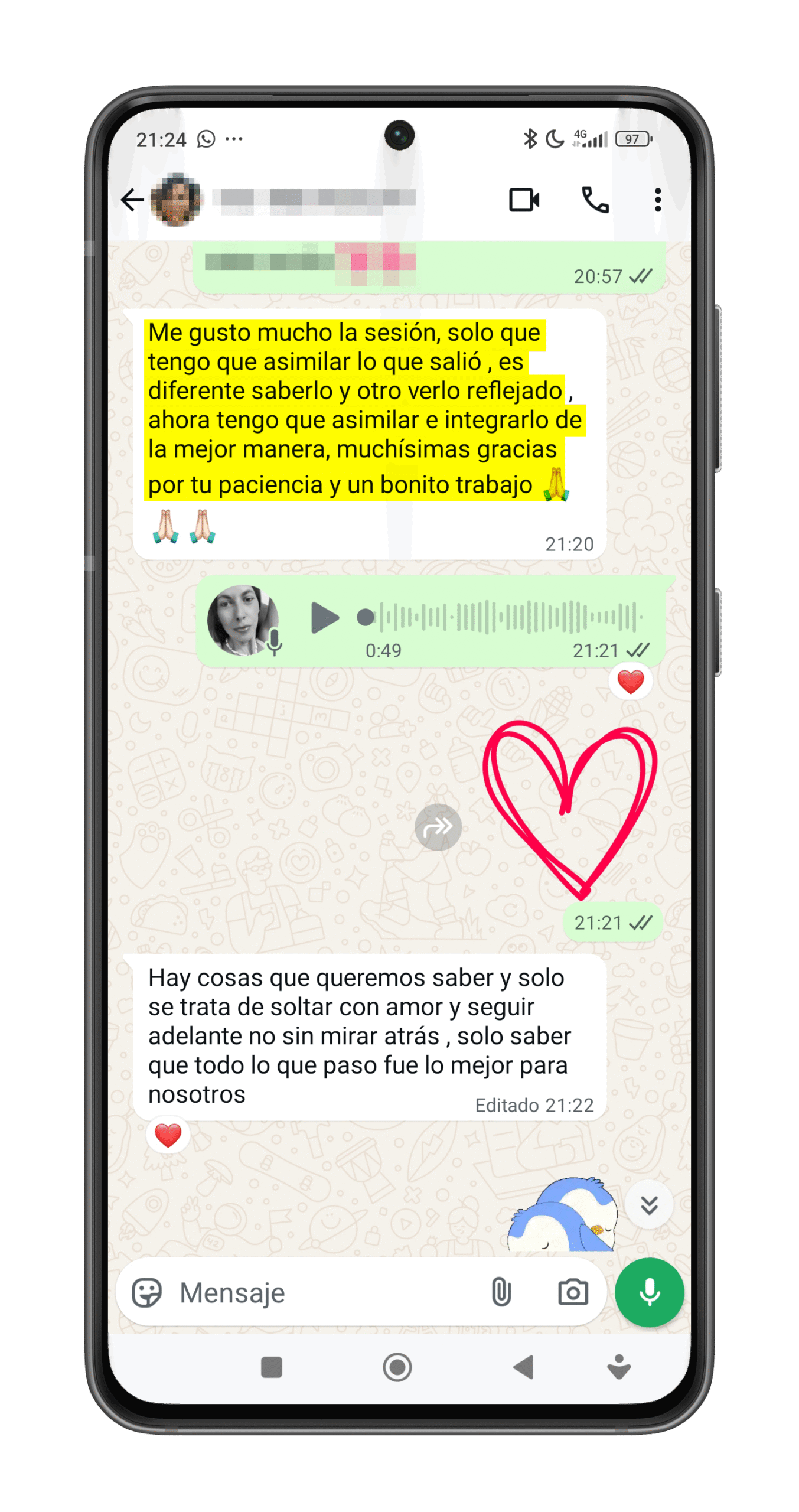 testimonio constelaciones familiares